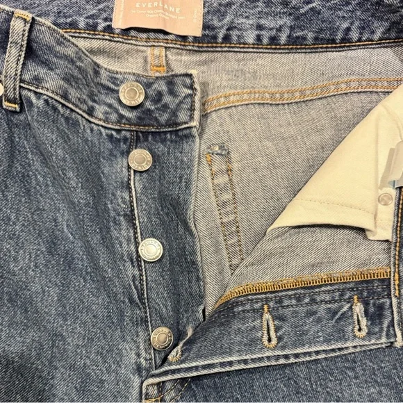 Everlane Womens 90's cheeky Straight Jean Size 31 Crop Womens - Picture 10 of 12